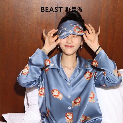 BEAST野兽派真丝眼罩蚕丝旅行遮光舒适睡眠生日纪念日新婚礼物