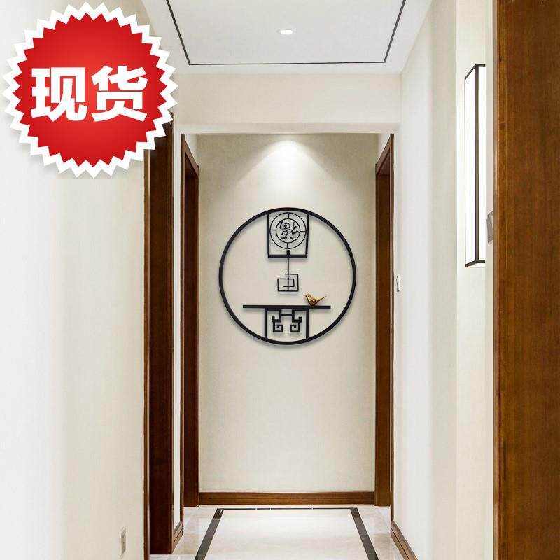 新中式创意装饰挂j件客厅家居墙面装饰品铁艺壁挂墙壁玄关挂饰壁在类目 家居饰品, 壁饰中 - 来自Buy2taobao.com提供专业的淘宝代购服务