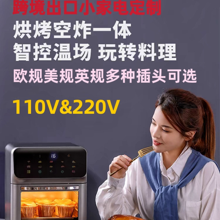 110V220v空气炸锅一体机