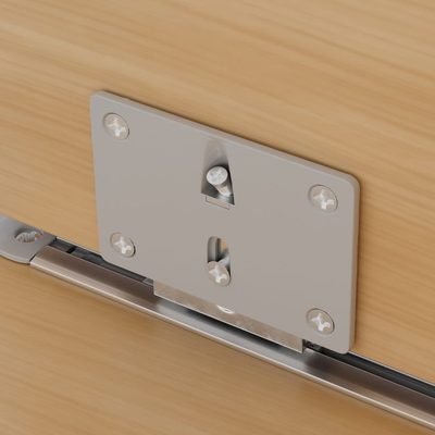 移门阻尼缓冲门轮滑轮趟静音导轨推拉门衣柜家用双轨道嵌入下上型