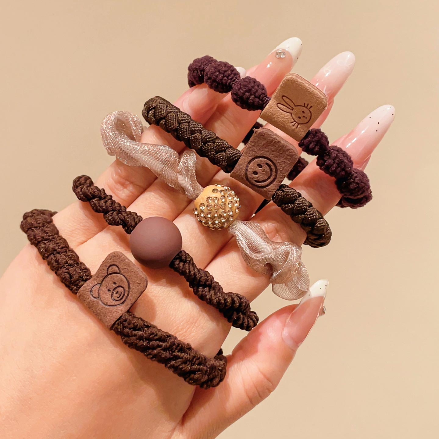 2025新款韩版橡皮筋发圈