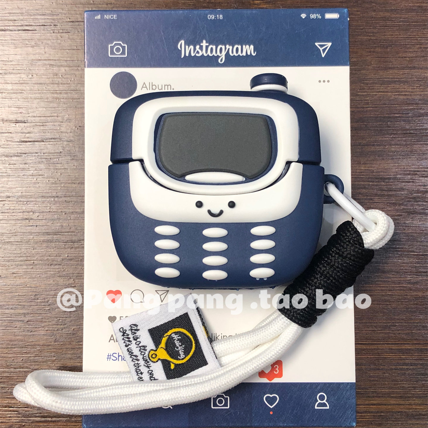 创意复古小灵通苹果airpods pro3代耳机保护套适用四代无线蓝牙耳机保护壳airpods1/2代硅胶pro2代创意新三代