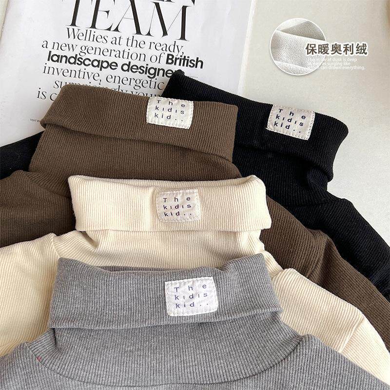韩国儿童高领打底衫纯棉加厚款男童翻领女童半高领堆堆领上衣秋冬,童装/婴儿装/亲子装,T恤,淘宝优惠券,粉丝福利购,淘宝优惠卷