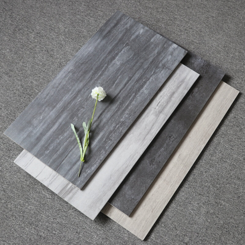 灰色木纹砖仿古砖300x600瓷砖厨房浴室墙砖客餐厅阳台防滑地板砖