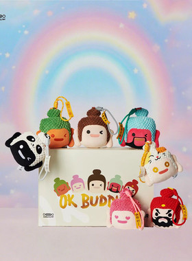 [已到货] OFFART 0K佛 万事OK系列 毛绒挂件盲盒