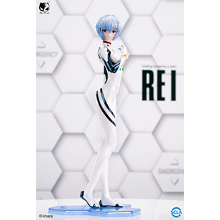 [定金] 送特典 BearPanda×新世纪福音战士 绫波丽 1/4 珍藏手办