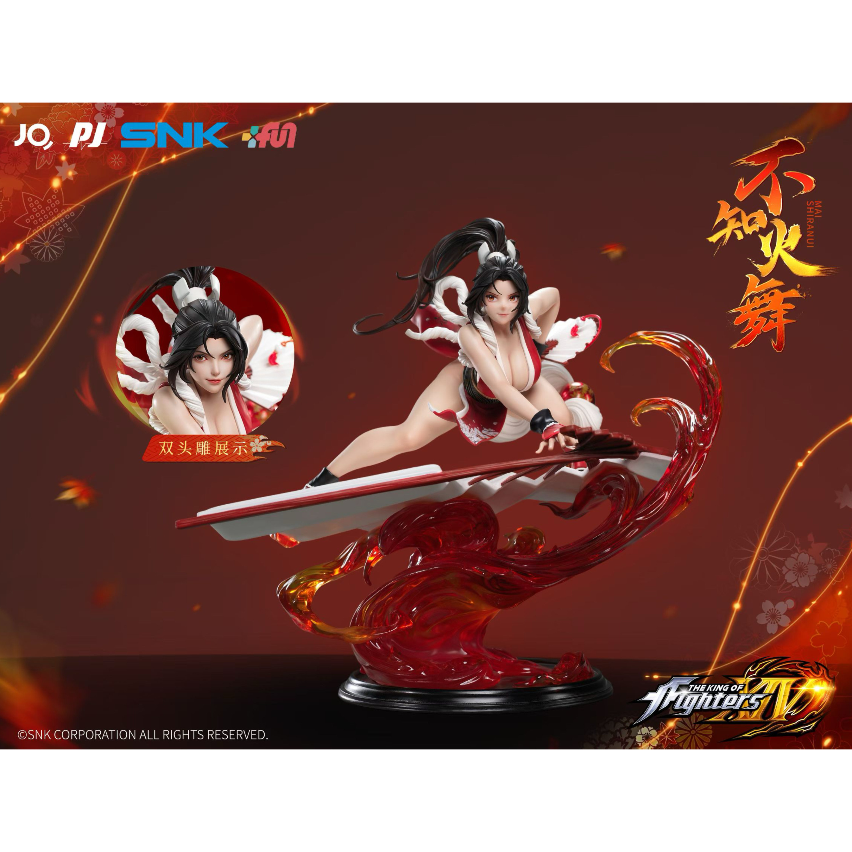 [定金] JQ×否极- 拳皇14-不知火舞ver. 1/6比例手办图片