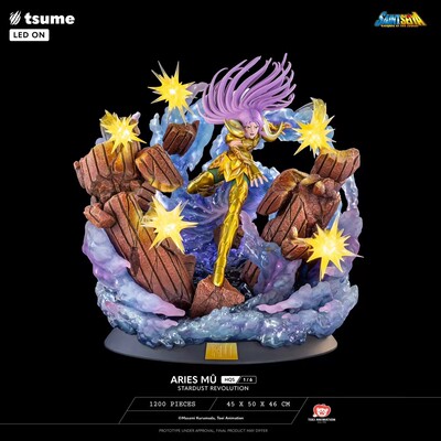 ［已到货］TSUME T社 HQS 黄金圣斗士 白羊座 穆 1/6限量收藏雕像