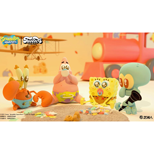 [已到货] Justice Intentions 海绵宝宝 正版潮玩 派大星 蟹老板