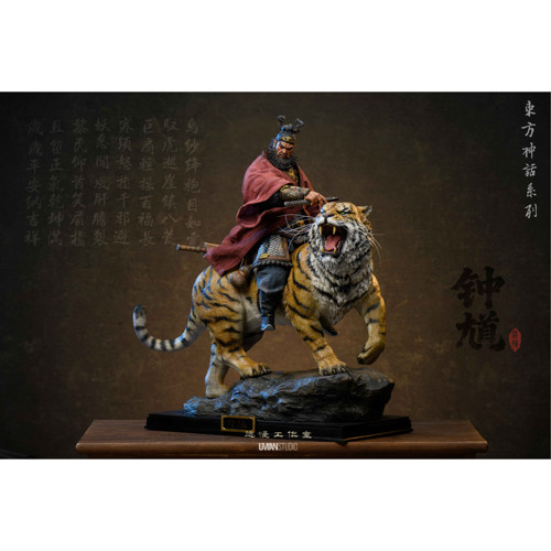 [定金] 悠慢工作室  UMAN 东方神话系列-钟馗驭虎 国风雕像