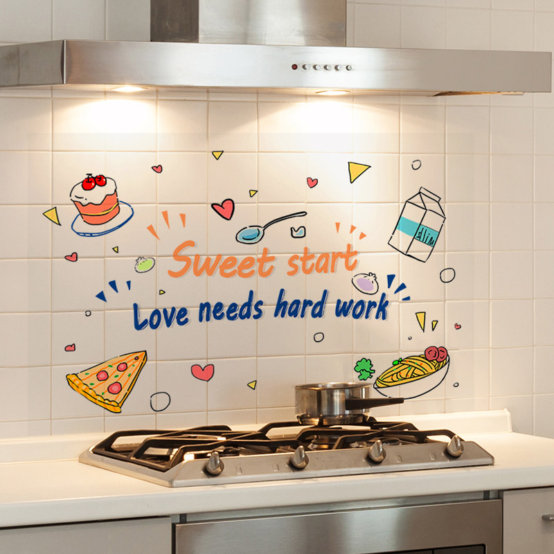 透明厨房防油贴纸耐高温防水自粘柜灶台用壁纸橱柜煤气灶油烟墙贴,家居饰品,软装墙贴,淘宝优惠券,粉丝福利购,淘宝优惠卷