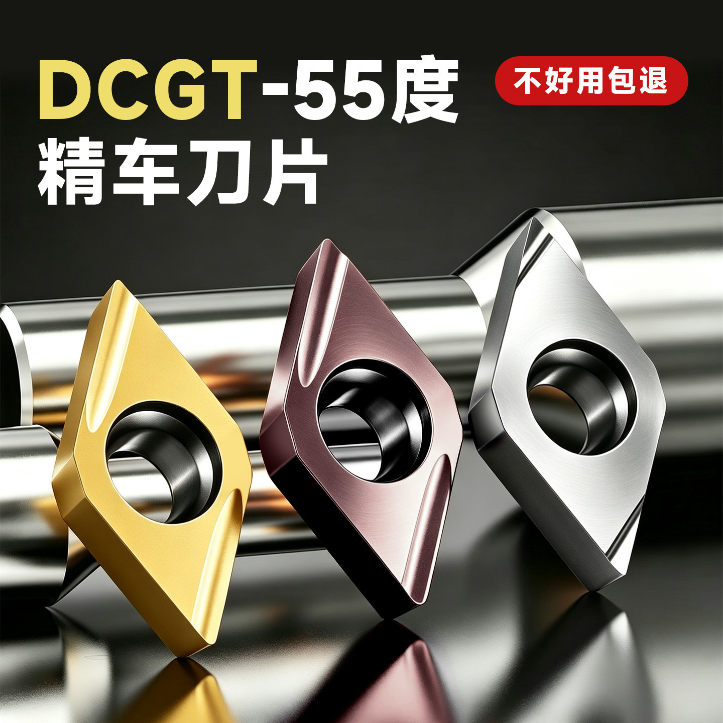 京瓷DCGT070202EL/R-U陶瓷刀片走心机PR930镗孔DCGT11T302R PV720