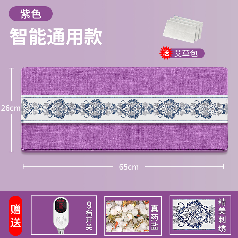 甄诺电加热海盐热敷包艾草盐袋理疗袋粗盐家用腰部肩颈全身通用