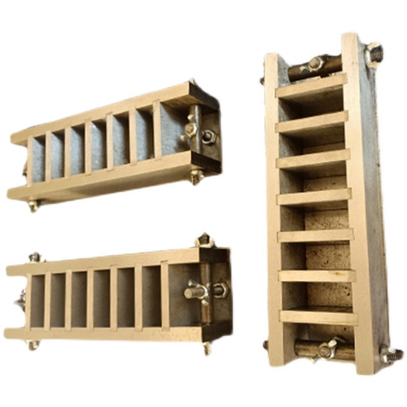 建筑工地用保温砂浆试模50*50*20六联三联试模
