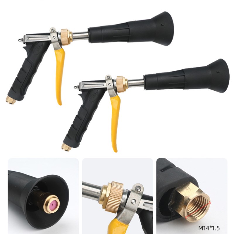 农用新款打药机打药喷枪t打药高压喷雾器喷头家用雾化打药神器