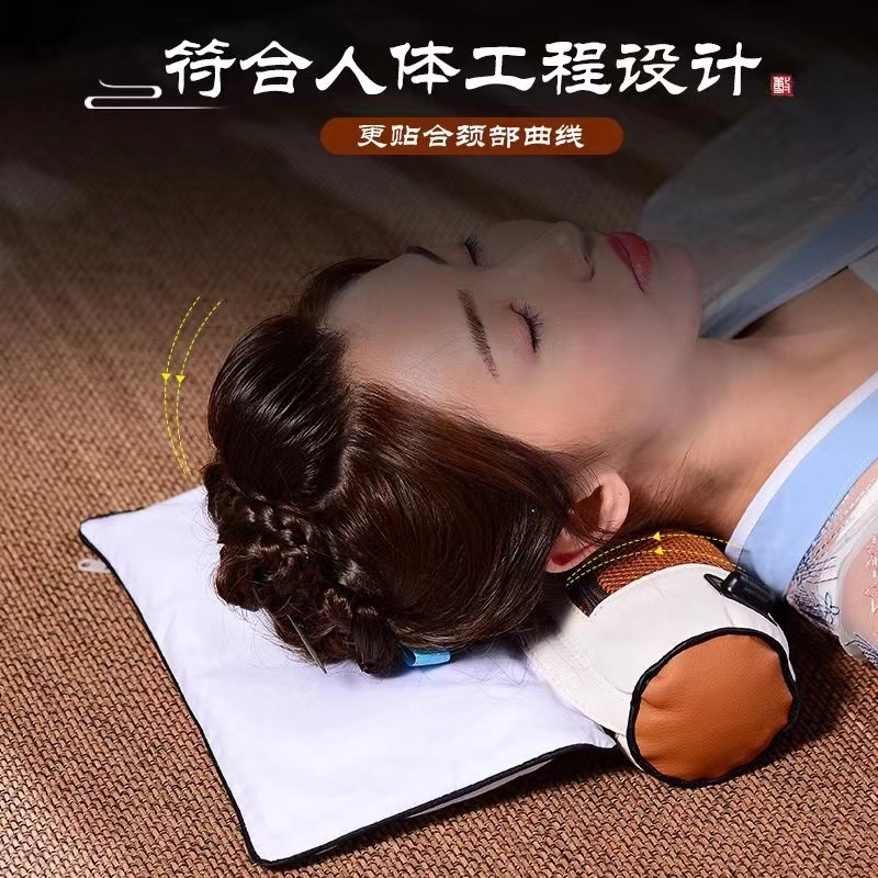 电加热海盐热敷颈椎枕头家用热敷盐袋粗盐包脖子肩颈艾灸理疗袋