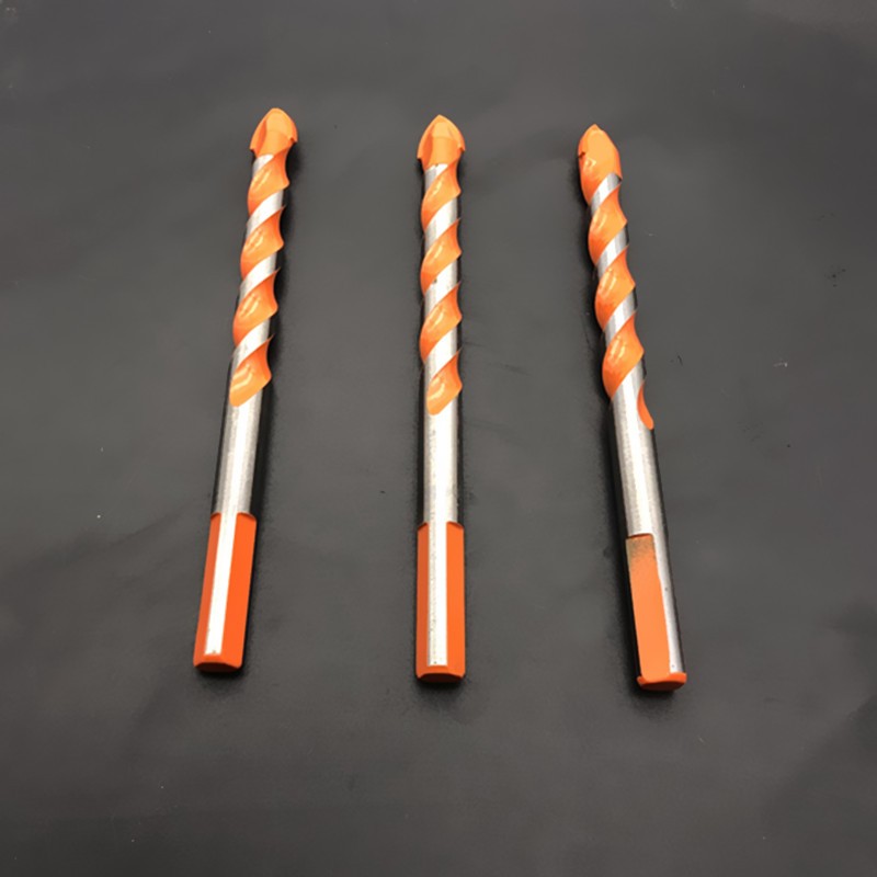 瓷砖钻头玻璃钻头水泥墙壁陶瓷开孔器手电钻合金三角钻头3-12mm