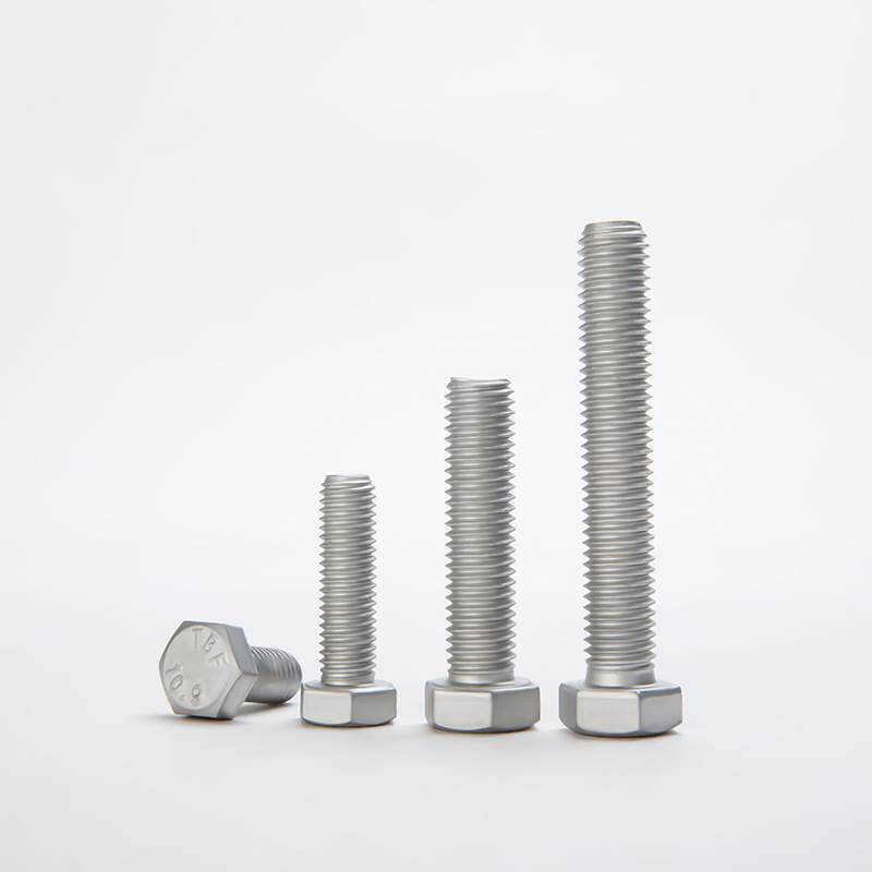 镀达克罗10.9级外六角螺丝国标高强度防腐六角螺栓螺m6m8m10--m36