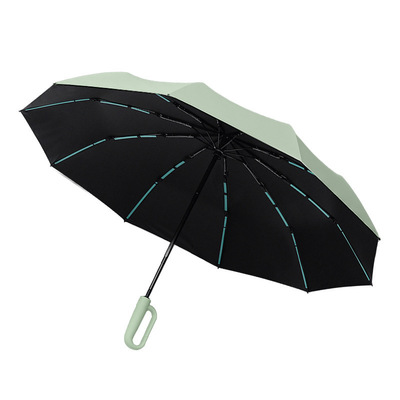 Fully automatic 60 bone buckle umbrella, customized rain and