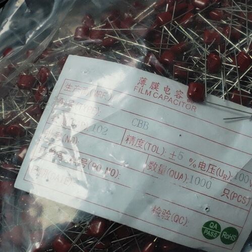 正品CBB薄膜电容器100V101/123/222/472/474/104/105/474/682/102