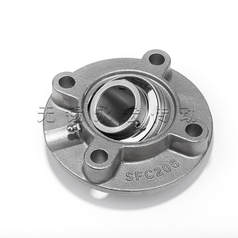 不锈钢外球面轴承圆形座SUCFC204 205 206 FC207 208 209 210 212