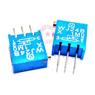 滑動變阻器 電位器 WJ24B 永星893廠 國軍標 WJ24BX105 1M0