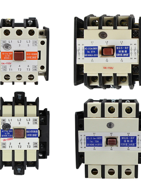 MG4D-BF接触器MG5-BqFMG2DAC110V220V静音封星接触器MG6BF电梯配