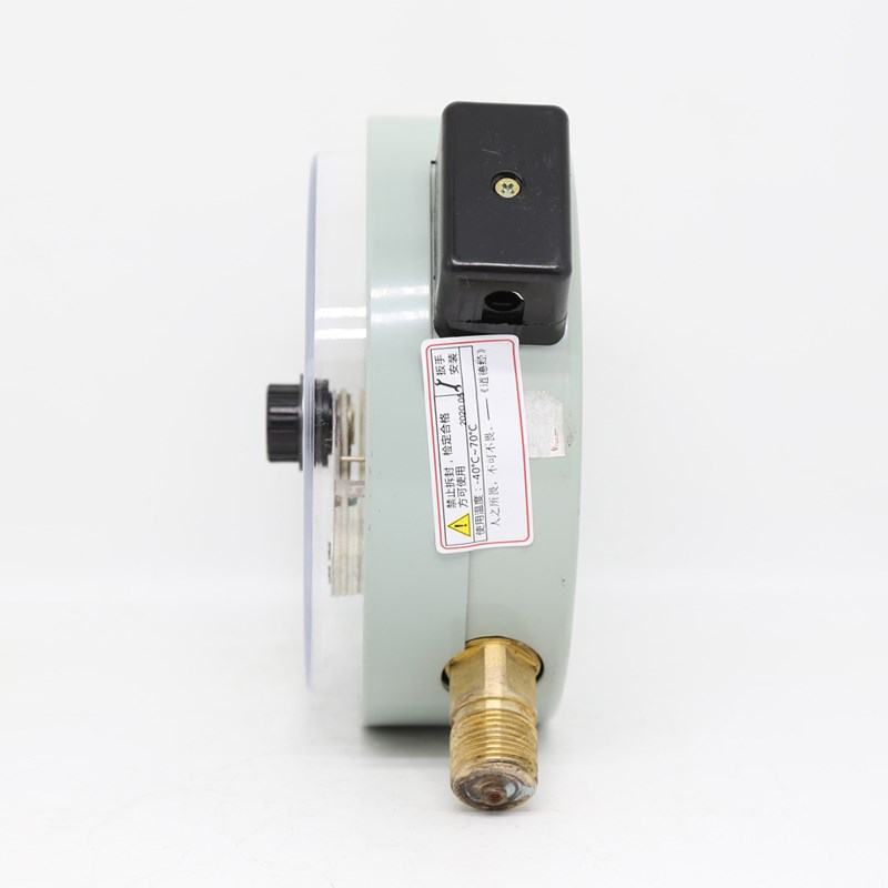 秦仪YX-150电接点压力表0-1.6MPA真空表控制表西安自动化仪表一厂