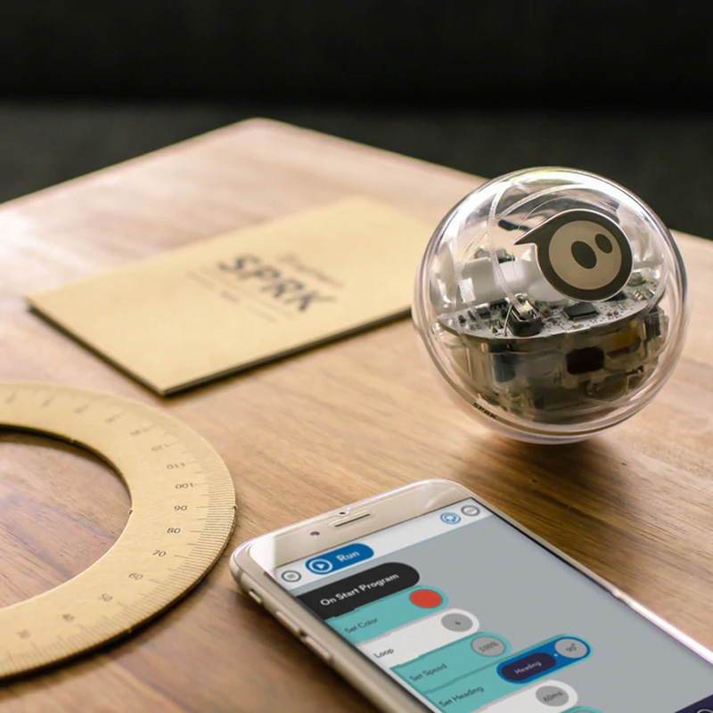 sphero sprk智能球形编程机器人 bolt蓝牙遥控机器球 儿童小学生图形