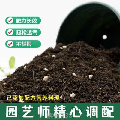 盆栽种植类酸性阳台花土土有机通用!土兰花室内专用营养土包家庭