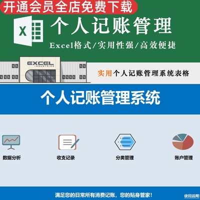个人高效表格分析模板管理系统