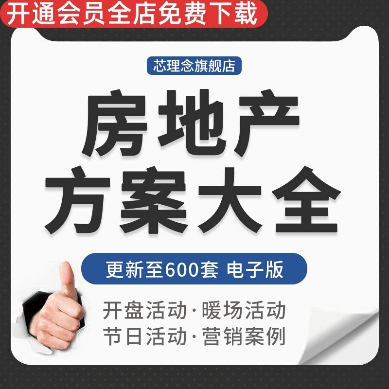 房地产公司开盘庆典认筹暖场节假日活动执行方案营销推广策划案例开盘