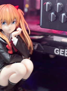 [限量款] 福音战士EVA蹲姿明日香手办美少女动漫模型周边摆件礼物