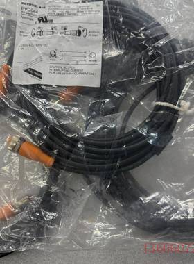 维修IFM易福门连接线 EVC044  公母头 M12 三议价