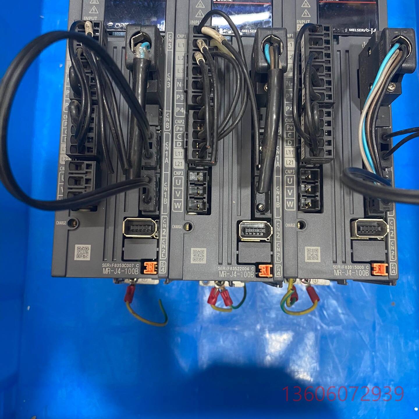 维修三菱驱动器控制器，型号MR-J4-100B，议价