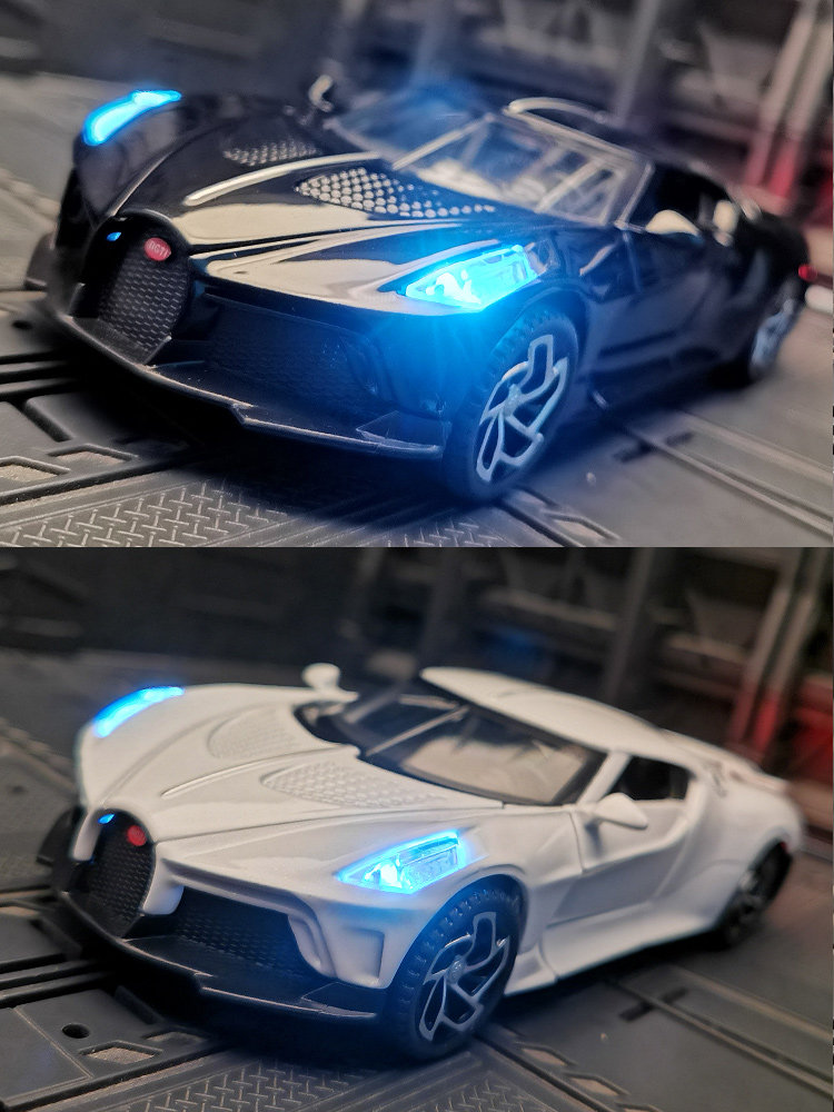 1:32 시뮬레이션 BUGATTI 스포츠카 모델 합금 자동차 모델 금속 장난감 자동차 소년 생일 선물 장식품