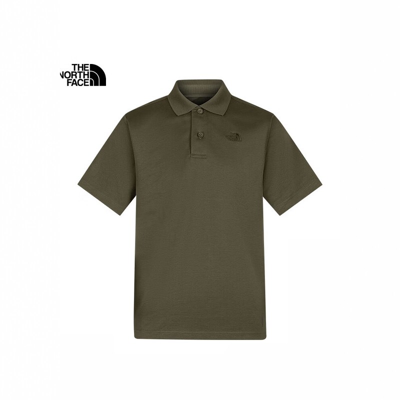 TheNorthFace北面翻领短袖POLO衫男2026春夏户外透气速干T恤8GUC
