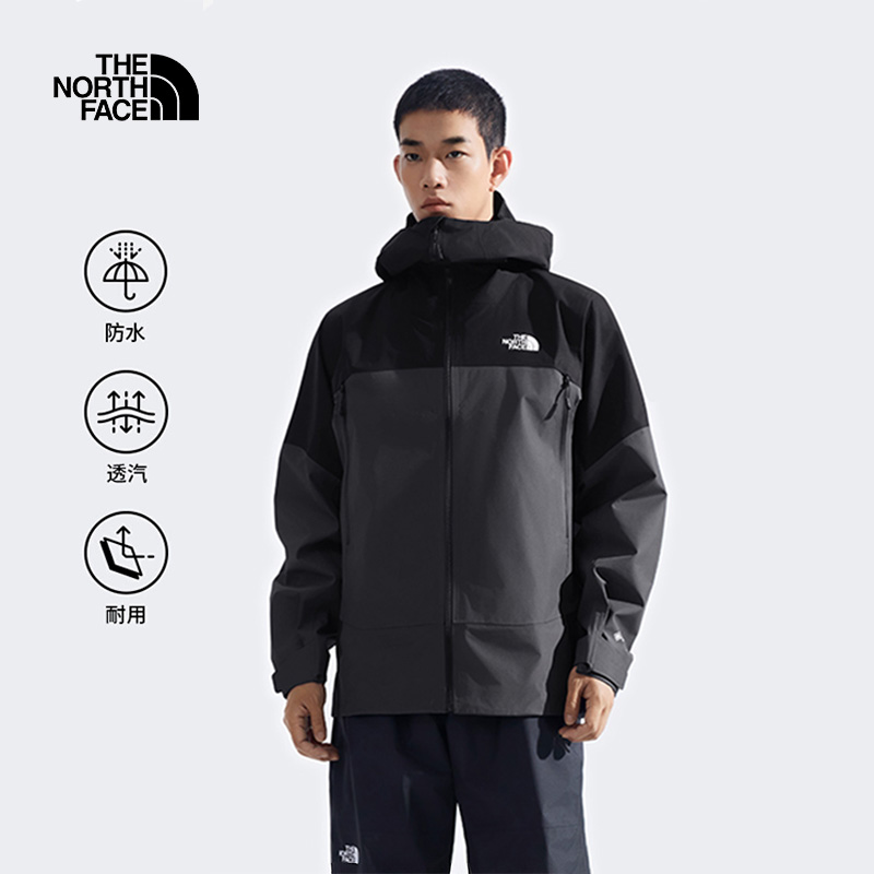 TheNorthFace北面硬壳冲锋衣男2025秋冬户外GTX防水透汽外套8DCW