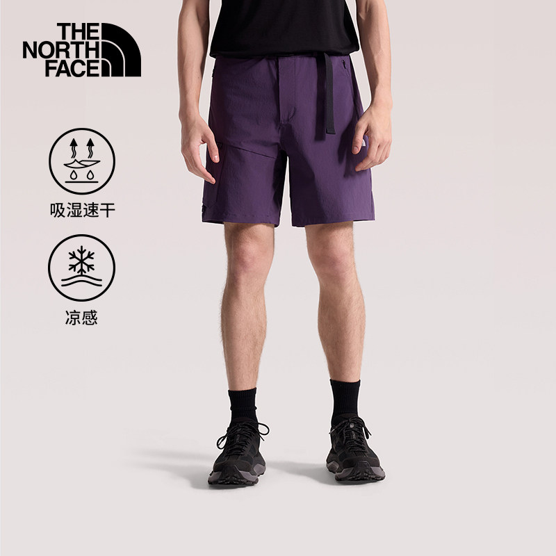 TheNorthFace北面速干短裤男26春夏户外凉感吸湿透气徒步运动裤