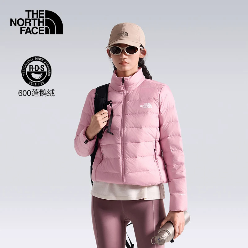 TheNorthFace北面羽绒服女26秋冬户外防撕裂排骨轻薄鹅绒外套8M45