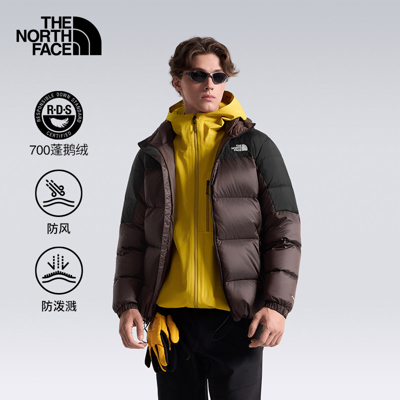 TheNorthFace北面羽绒服男26秋冬户外防泼水鹅绒抗寒保暖外套8M46