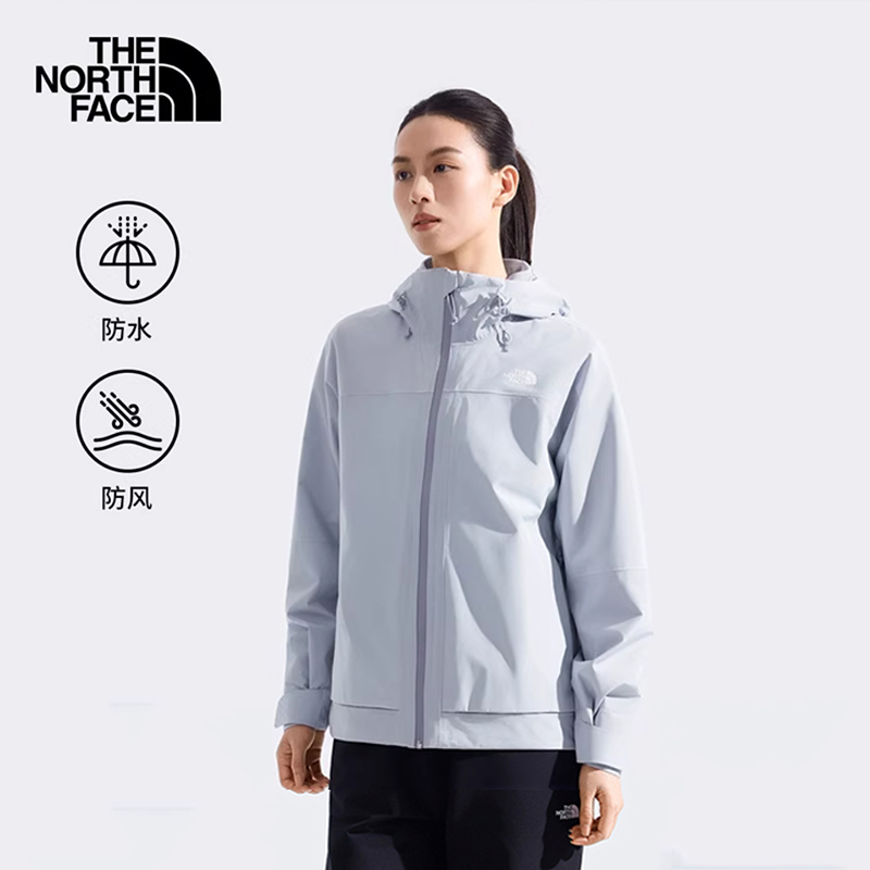 北面软壳三合一冲锋衣女