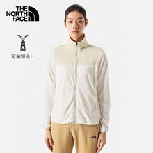 TheNorthFace北面抓绒衣女24春夏户外舒适保暖薄款冲锋衣内胆81SR