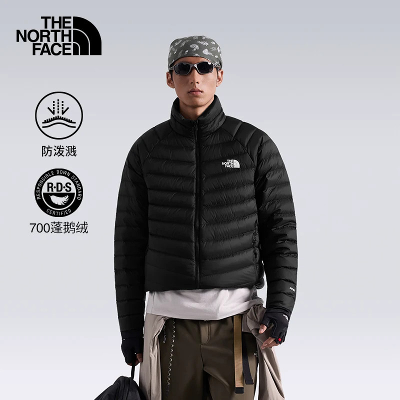 TheNorthFace北面排骨羽绒服男26秋冬户外轻盈保暖鹅绒外套8DX2