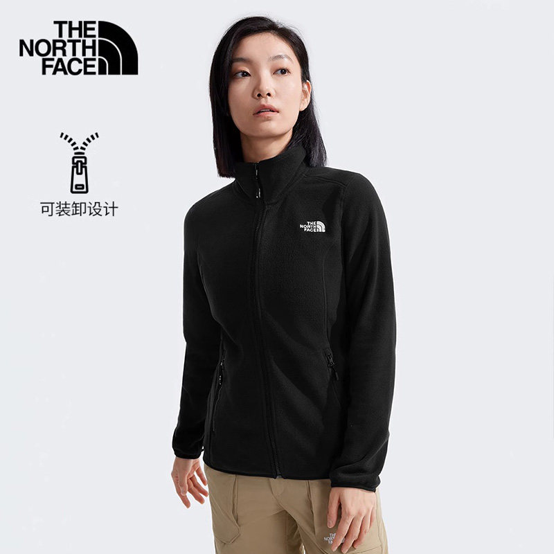 TheNorthFace北面冲锋衣内胆女春夏户外柔软舒适保暖抓绒衣8AYF