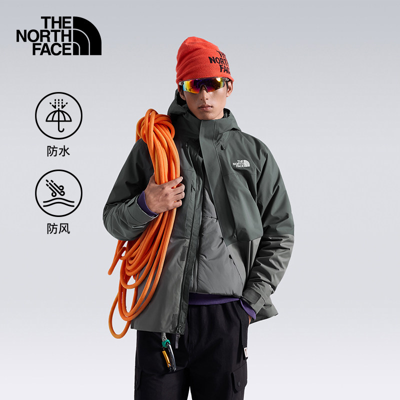 TheNorthFace北面棉服三合一冲锋衣男26秋冬户外防水保暖外套8J85
