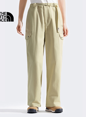 TheNorthFace北面长裤女25秋冬户外时尚Lipan纯棉休闲工装裤8DWW