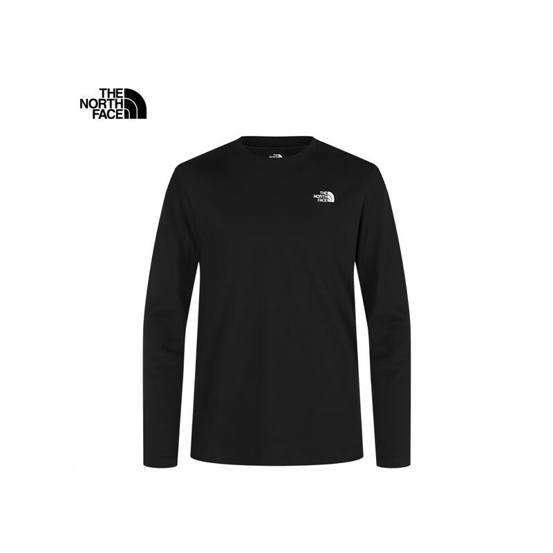 TheNorthFace北面纯棉长袖T恤男女26春夏户外运动休闲打底衫8GX5