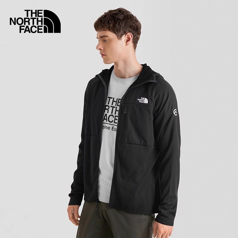 TheNorthFace北面SUMMIT抓绒衣男春秋户外运动跑步骑行外套5J7S