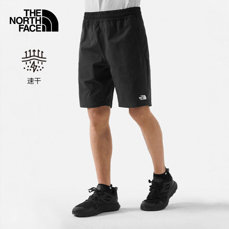 TheNorthFace北面短裤男2026春夏新款户外旅行透气凉感速干裤7WB7